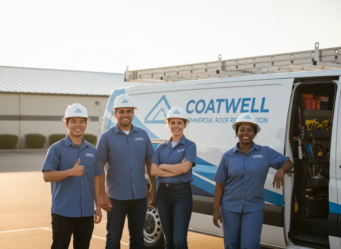 Commercial roof coating company in Blencoe, IA